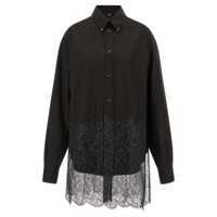 Camasi Fendi Wool And Lace Shirt Barbati