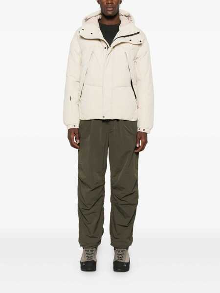 Geci de iarna JG1 Jg1 Yves Salomon Beige Hooded Down Jacket WHITE Barbati (BM 19258680) 2