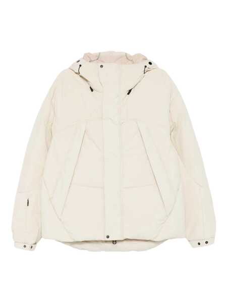 Geci de iarna JG1 Jg1 Yves Salomon Beige Hooded Down Jacket WHITE Barbati (BM 19258680) 1