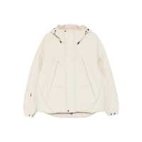 Geci de iarna Jg1 Yves Salomon Beige Hooded Down Jacket Barbati