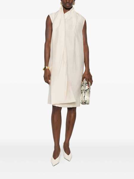 Esarfe TOTME TOTEME Scarf Midi Dress Beige Femei (BM 19258719) 2