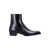 Saint Laurent Saint Laurent Roman Leather Ankle Boots Black
