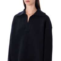 Imbracaminte STUDIO NICHOLSON Dama - Tricouri Polo STUDIO NICHOLSON Studio Nicholson Nash Extrafine Merino Wool Polo Knit DARKEST NAVY Femei (BM 19258833) - B-mall.ro