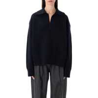 Tricouri Polo Studio Nicholson Nash Extrafine Merino Wool Polo Knit Femei