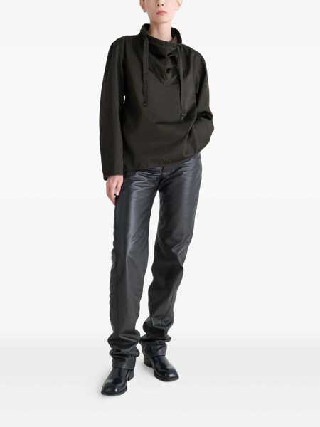 Camasi LEMAIRE Lemaire Vareuse Blouse BROWN Femei (BM 19259055) 2