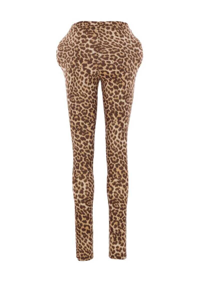 Pantaloni casual Duran Lantink Duran Lantink Trousers BROWN Femei (BM 19259154) 2