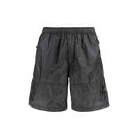 Pantaloni Stone Island Bermuda In Nylon Barbati