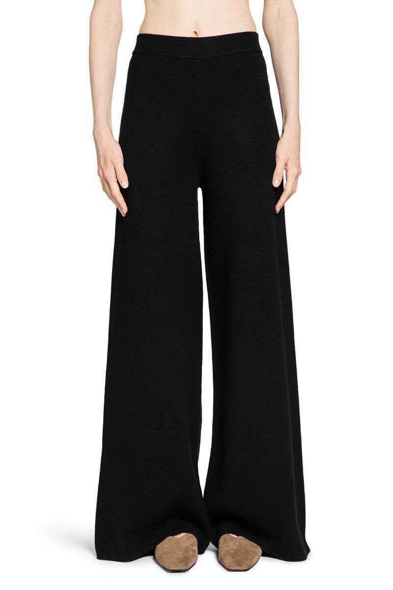 Pantaloni casual Max Mara Max Mara Trousers Black Femei (BM 19259226) 1