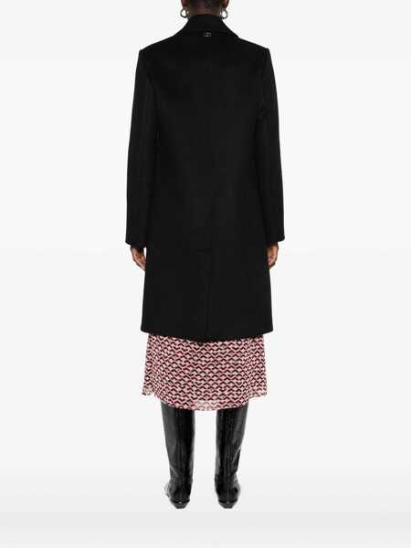 Paltoane Liu Jo Liu Jo Blazer Featuring A Front Button Fastening Black Femei (BM 19259319) 4