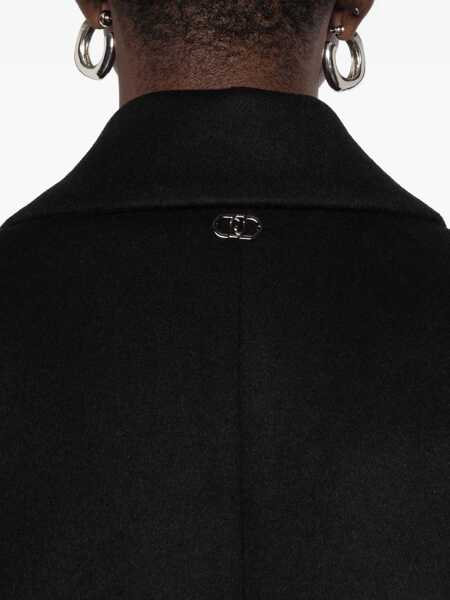 Paltoane Liu Jo Liu Jo Blazer Featuring A Front Button Fastening Black Femei (BM 19259319) 5