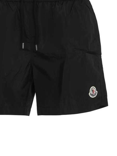 Sorturi de baie Moncler Moncler Beach Shorts Made Of Nylon Black Barbati (BM 19259337) 3