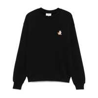 Bluze de trening Black Hoodie With Speedy Fox Logo Patch On The Front In Cotton Man Barbati