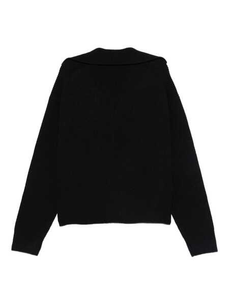 Tricouri Polo STUDIO NICHOLSON Studio Nicholson Nash Rws Merino Wool Polo Knit DARKEST NAVY Barbati (BM 19259547) 2