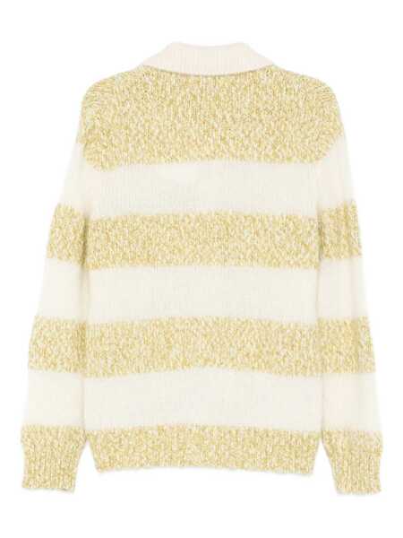 Cardigane AMARANTO Amarnto Polo-Style Cardigan GREEN Barbati (BM 19259616) 2