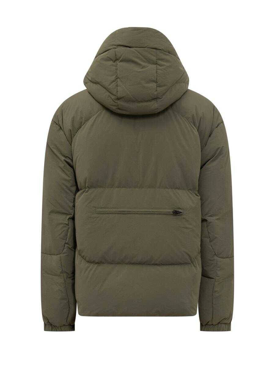 Geci de iarna JG1 Jg1 Yves Salomon Green Hooded Down Jacket GREEN Barbati (BM 19259637) 2