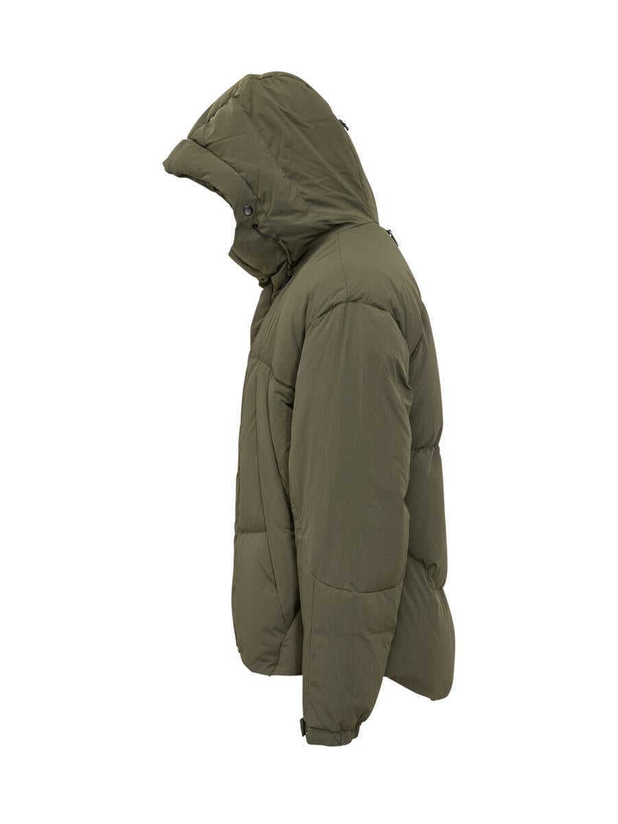 Geci de iarna JG1 Jg1 Yves Salomon Green Hooded Down Jacket GREEN Barbati (BM 19259637) 3