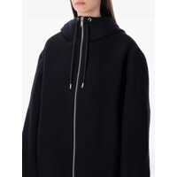 Imbracaminte STUDIO NICHOLSON Dama - Geci STUDIO NICHOLSON Studio Nicholson Etna Wool And Cashmere Hooded Jacket DARK NAVY Femei (BM 19259715) - B-mall.ro