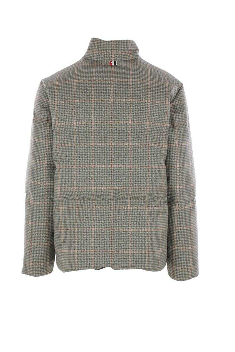 Paltoane Thom Browne Thom Browne Coats GREEN Barbati (BM 19259811) 2