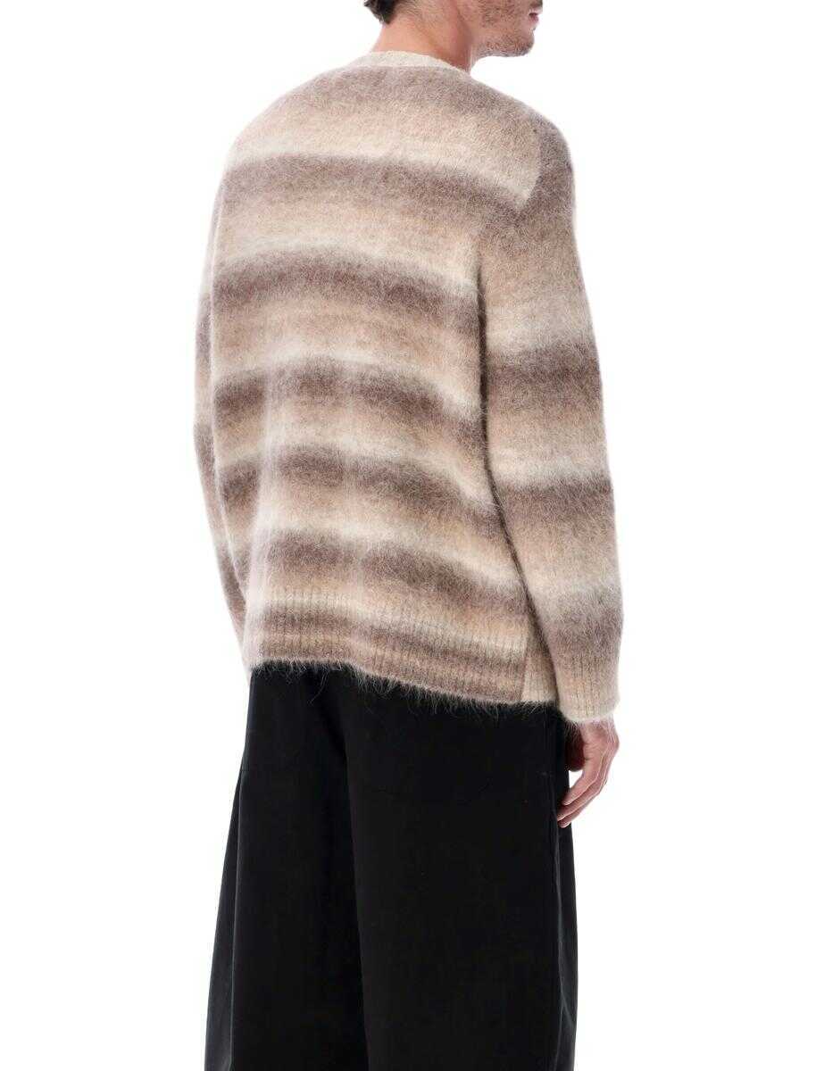 Cardigane Corridor Corridor Ombre Gradient Alpaca Cardigan Beige Barbati (BM 19259844) 2