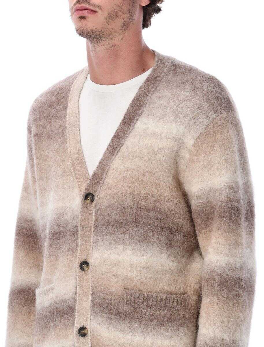 Cardigane Corridor Corridor Ombre Gradient Alpaca Cardigan Beige Barbati (BM 19259844) 3
