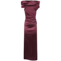 Rochii Max Mara "Opaque" Boat Neck Long Dress Clothing Femei