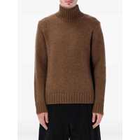 Pulovere Studio Nicholson Loris Yak And Merino Wool High-Neck Knit Barbati