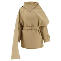 Paltoane Entire Studios 'Mini Scarfcoat' Coat Femei