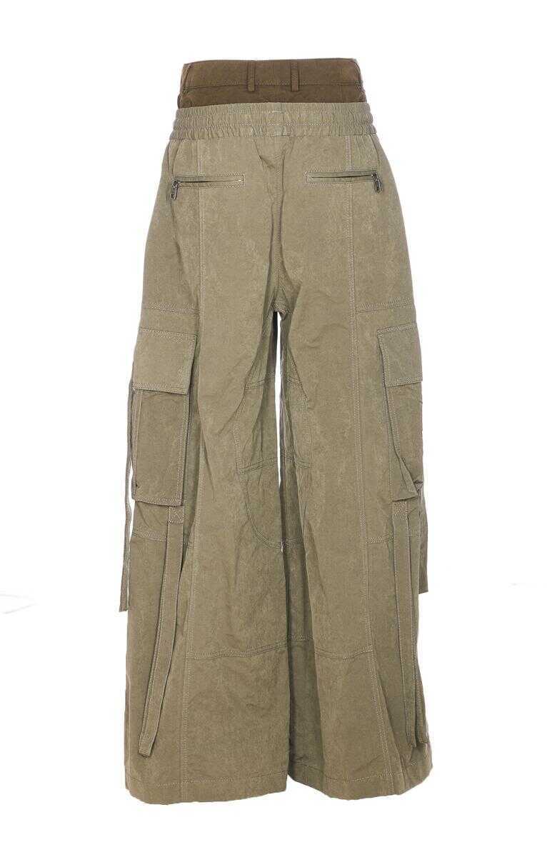 Pantaloni casual Dolce & Gabbana Dolce & Gabbana Trousers GREEN Femei (BM 19260147) 2