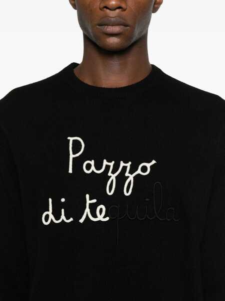 Pulovere Mc2 Saint Barth MC2 Saint Barth Heron Crewneck Sweatshirt Black Barbati (BM 19260234) 5