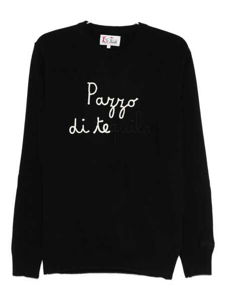 Pulovere Mc2 Saint Barth MC2 Saint Barth Heron Crewneck Sweatshirt Black Barbati (BM 19260234) 1
