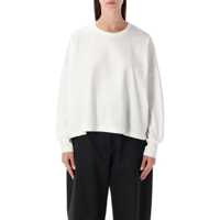 Tricouri Studio Nicholson Loop Cotton Jersey Long Sleeve T-Shirt Femei