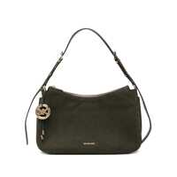 Genti de umar Michael Kors Nolita Medium Hobo Bag In Olive Green Soft Leather Femei