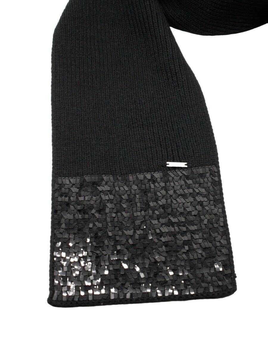 Esarfe Armani Exchange Armani Exchange Scarfs Black Femei (BM 19260750) 2