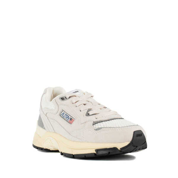 Sneakers AUTRY Autry Silver And White Mesh And Suede Hyperway Sneakers SILVER, WHITE Femei (BM 19260816) 3