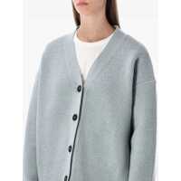 Imbracaminte STUDIO NICHOLSON Dama - Cardigane STUDIO NICHOLSON Studio Nicholson Whitt Merino Wool Cardigan MIST LIGHT BLUE Femei (BM 19260960) - B-mall.ro