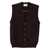 Alpha Studio Alpha Studio Brown Knitted Vest With V-Neck BROWN