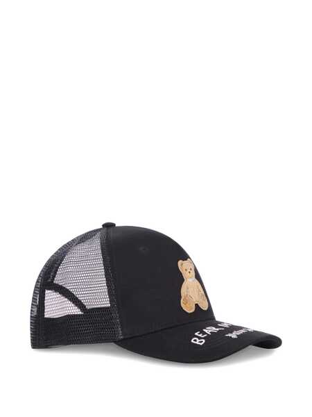 Sepci Palm Angels Palm Angels Palm Angels Bear In Mind Black Cap Black Barbati (BM 19261260) 3