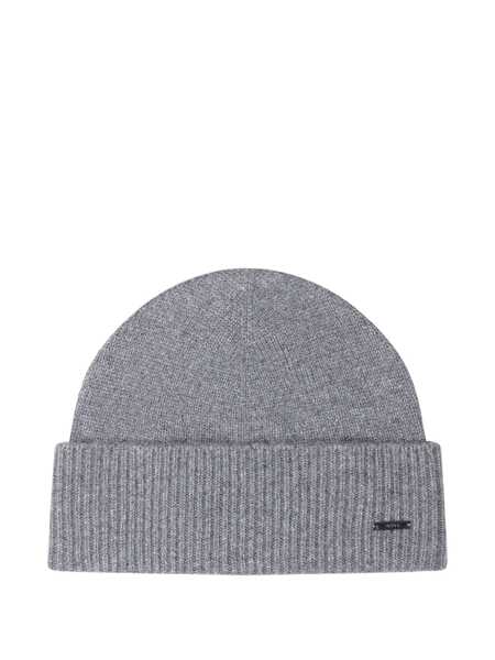 Sepci Hugo Boss Boss Boss Hat In Gray Cashmere GREY Barbati (BM 19261356) 2