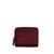 Marc Jacobs Marc Jacobs Mini Compact Wallet In Burgundy Leather RED