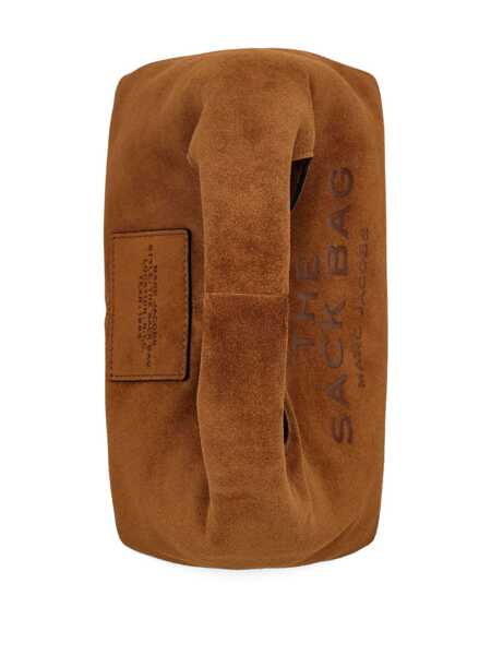 Genti de umar Marc Jacobs Marc Jacobs The Mini Sack Bag In Brown Suede Leather BROWN Femei (BM 19261554) 5