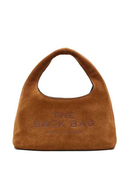 Genti de umar Marc Jacobs Marc Jacobs The Mini Sack Bag In Brown Suede Leather BROWN Femei (BM 19261554) 1