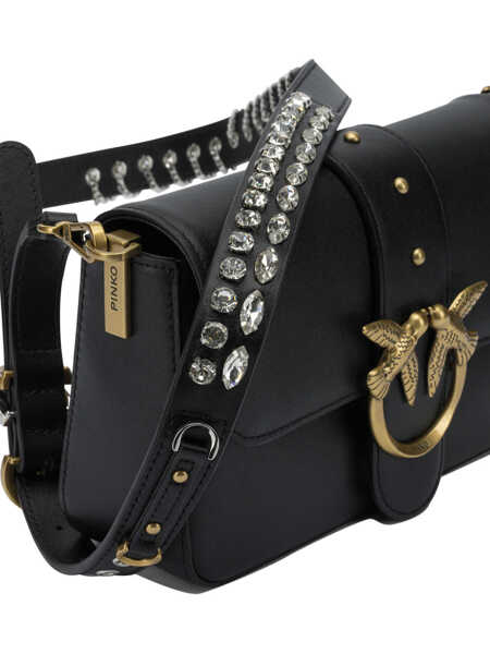 Genti de umar Pinko Shoulder bags Black Femei (BM 19261770) 4