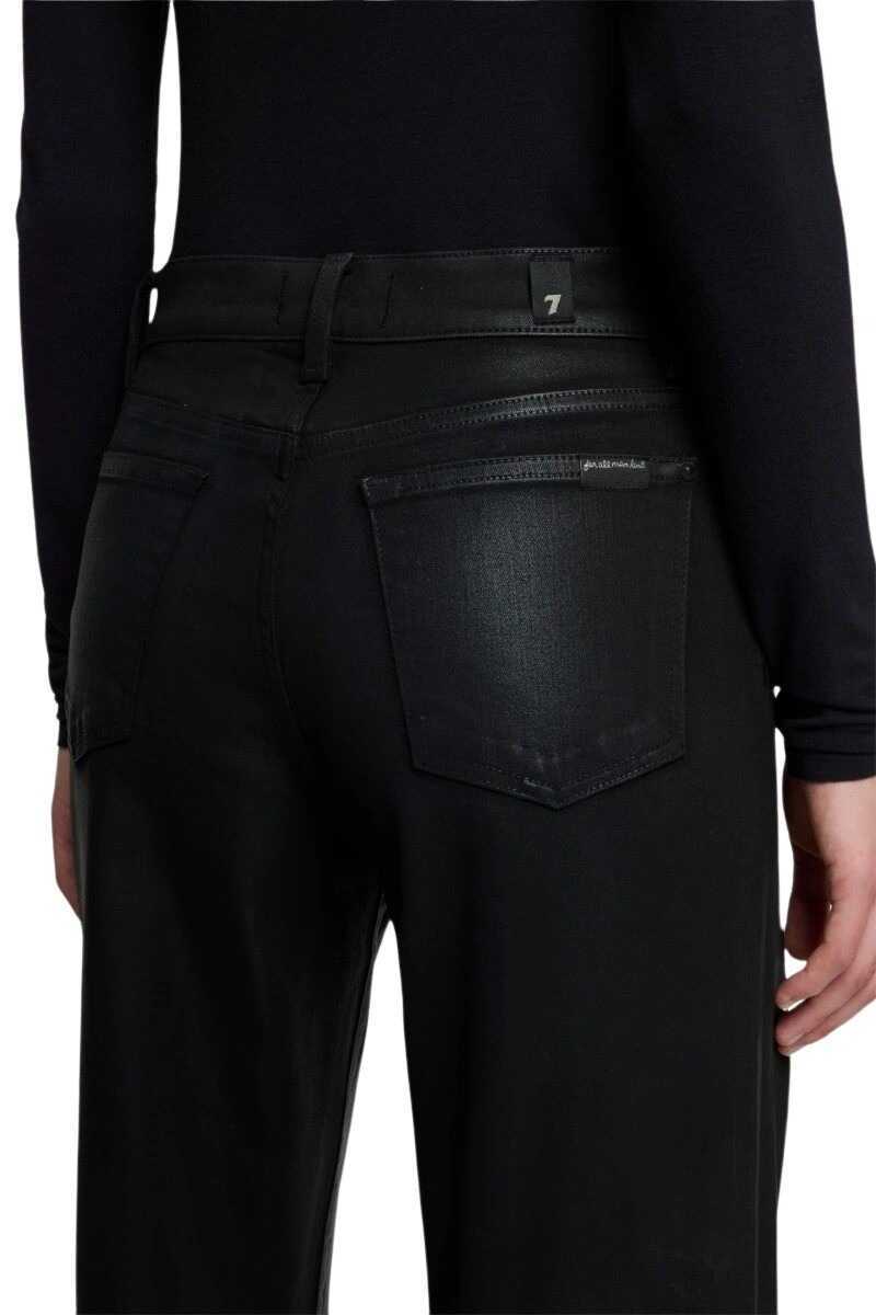 Blugi evazati 7 For All Mankind 7 FOR ALL MANKIND Trousers 7UG20752.BBT LOTTA Black Femei (BM 19261869) 2