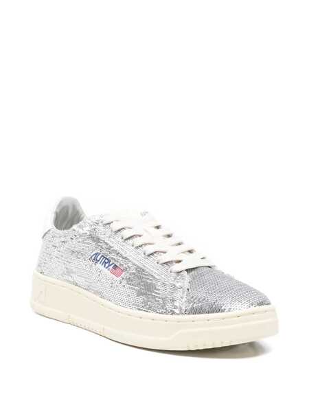 Sneakers AUTRY Autry Sneakers ADLWTI05 SILVER WHT Silver Wht Femei (BM 19261956) 2