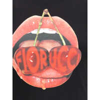 Tricouri Fiorucci Dama - Tricouri Fiorucci Cherry Mouth Graphic Crop T-Shirt BLACK Femei (BM 19261985) - B-mall.ro