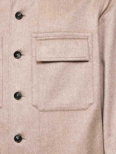 Camasi casual ZEGNA Cashmere Overshirt 014 Barbati (BM 19262000) 3