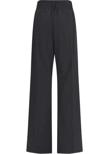 Pantaloni casual ALAINPAUL Tailored Knee Shape Pants BLACK Femei (BM 19262009) 3