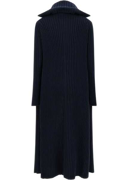 Cardigane Balenciaga Ribbed Shawl-Collar Cardigan WASHED NAVY Femei (BM 19262015) 2