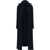 Balenciaga Ribbed Shawl-Collar Cardigan WASHED NAVY
