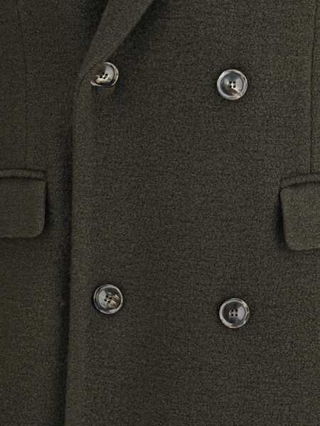 Paltoane Cruna double-breasted Coat VERDE Barbati (BM 19262018) 3